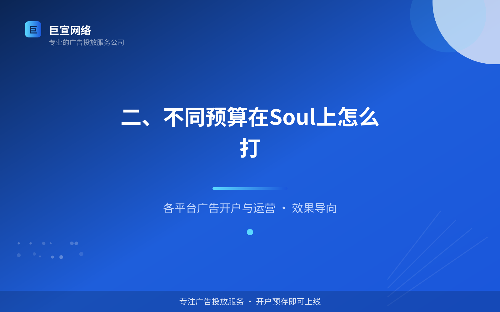 二、不同预算在Soul上怎么打（效果数据维度）