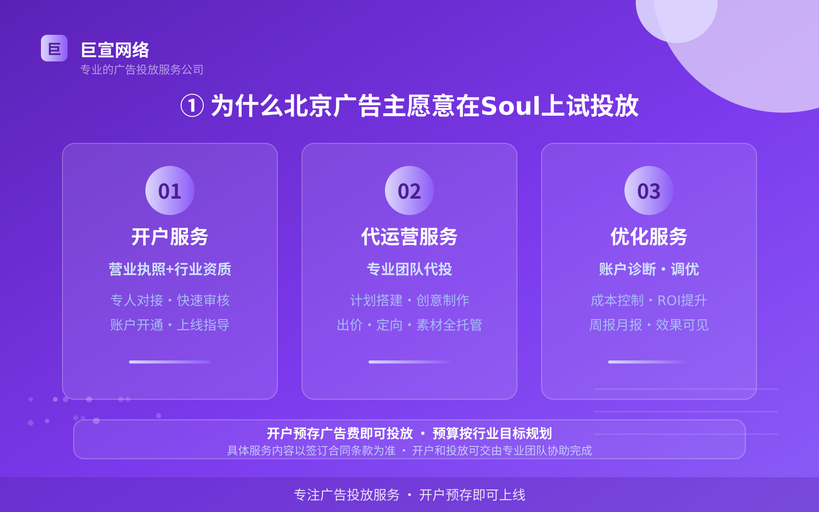 ① 为什么北京广告主愿意在Soul上试投放(费用与预算参考) ① 为什么北京广告主愿意在Soul上试投放(费用与预算参考)