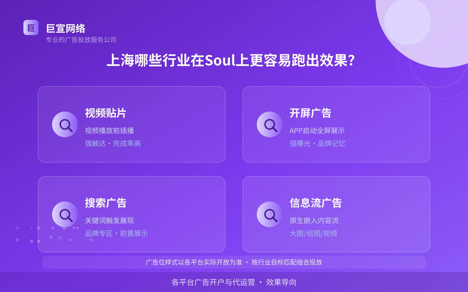 上海哪些行业在Soul上更容易跑出效果?(服务内容介绍) 上海哪些行业在Soul上更容易跑出效果?(服务内容介绍)